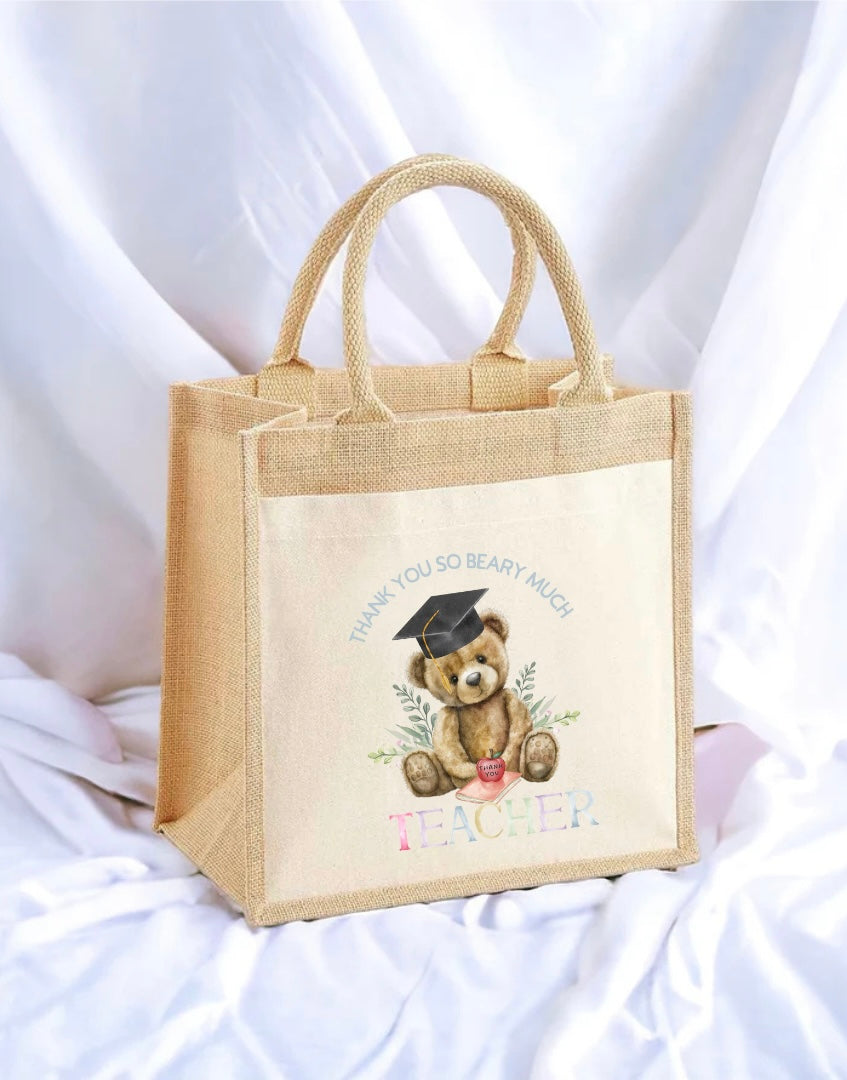 Personalised Bear Tote Bag