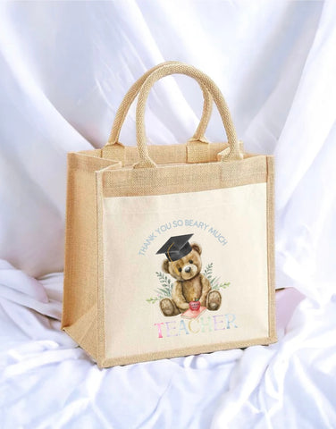Personalised Bear Tote Bag