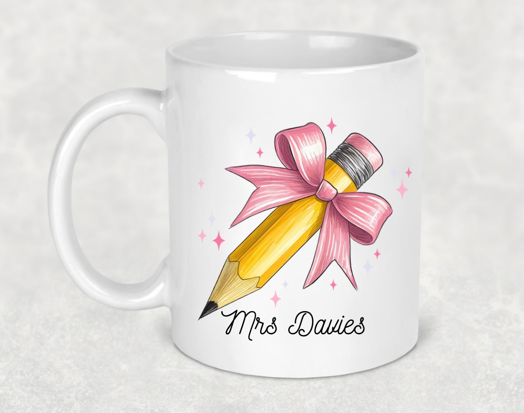 Pencil Teacher Mug