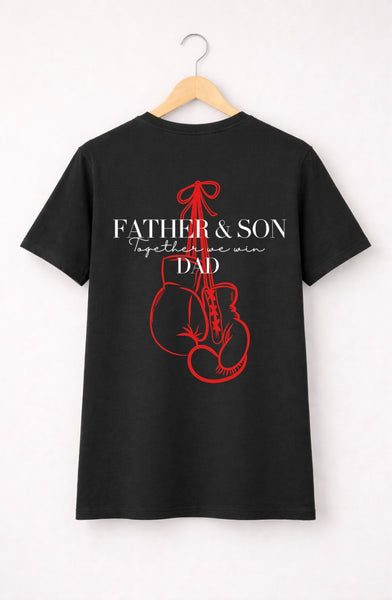Daddy and Son Matching Boxing T-Shirts