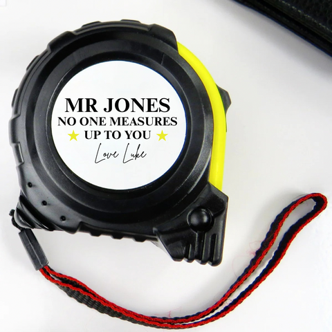 Personalised Teacher Tape Measure