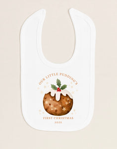 Personalised First Christmas Bib