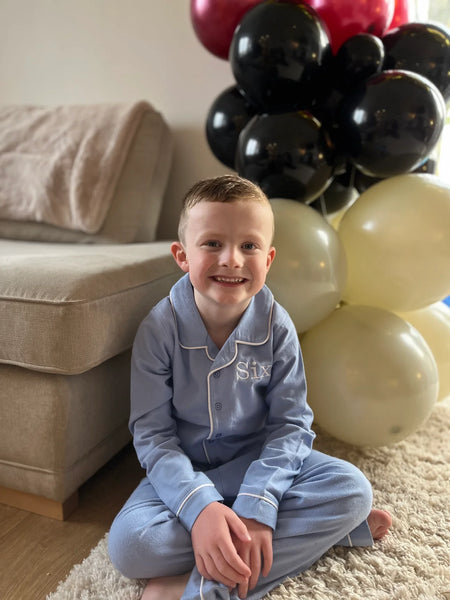 4-5 Years Classic Collared Pyjamas