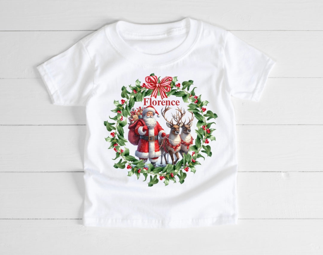 Personalised Father Christmas T-Shirt