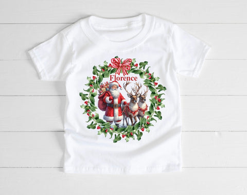 Personalised Father Christmas T-Shirt
