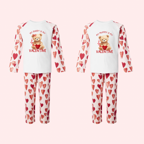 Personalised Valentines Pyjamas