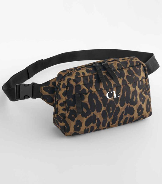 Personalised Leopard Cross Body Bag