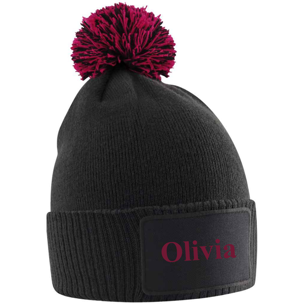 Personalised Pom Pom Hat