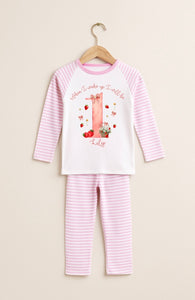 Personalised Strawberry Pyjamas