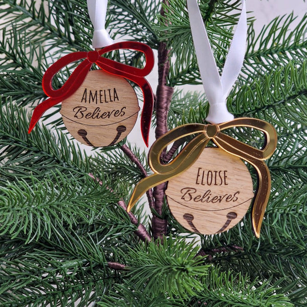 Personalised Engraved Bell Decoration