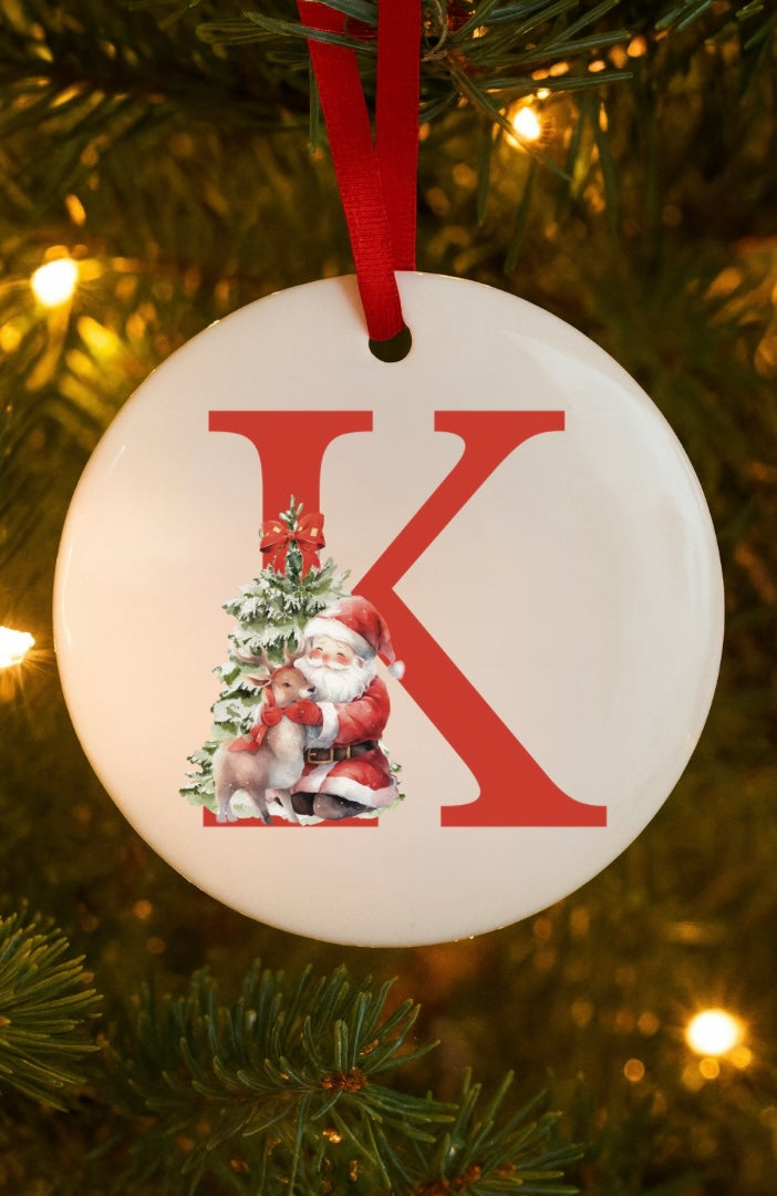 Personalised Initial Christmas Decoration