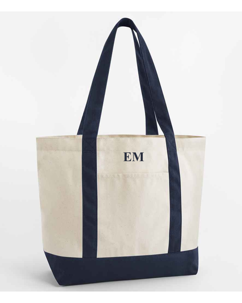 Personalised Beach Tote Bag