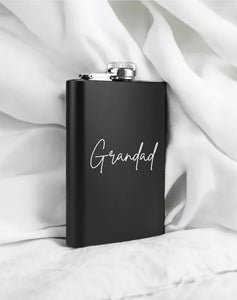 Personalised Grandad Hip Flask