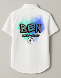 Personalised Football Leavers Shirt