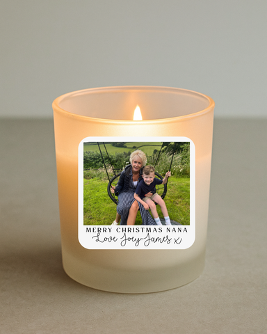 Personalised Photo Candle Holder