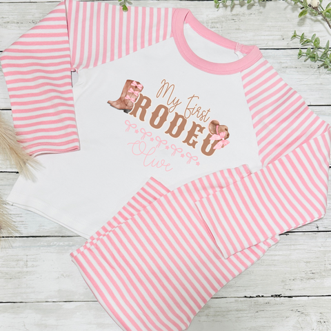 Personalised First Rodeo Pyjamas