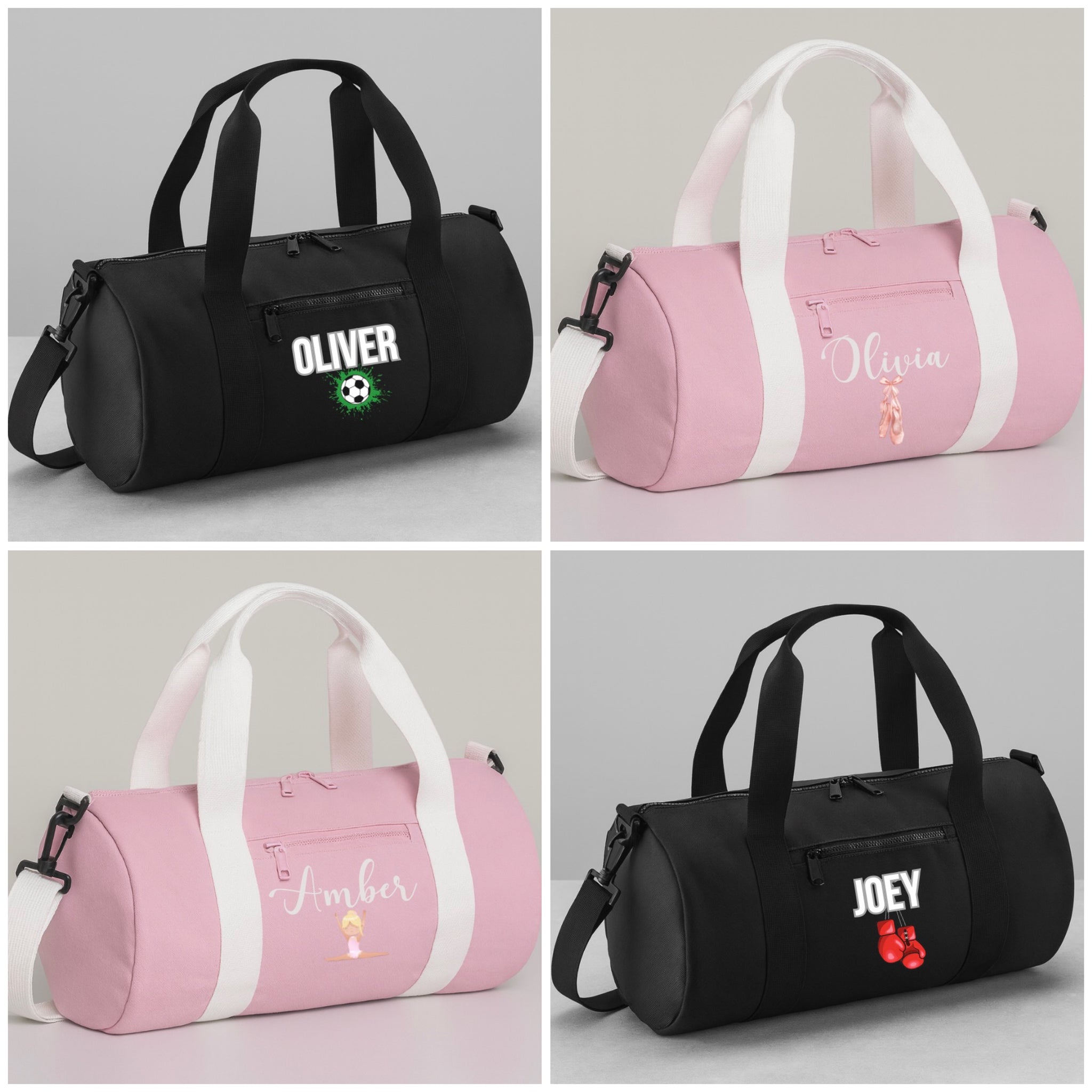 Personalised Barrel Bag