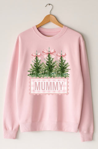 Adults Pink Bow Jumper