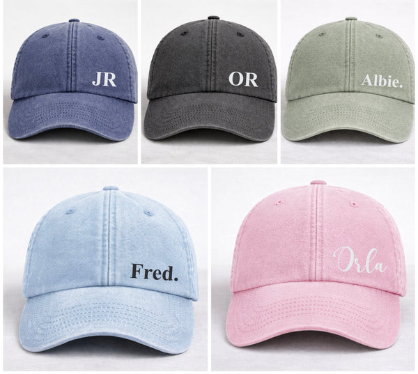 Personalised Vintage Cap