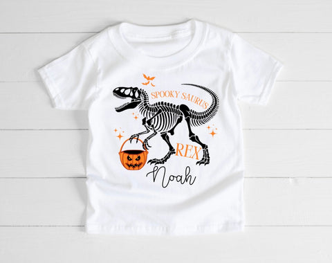 Personalised Spookysaurus T-Shirt