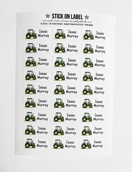 Personalised Stick on Labels