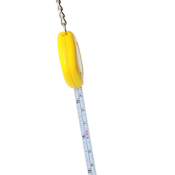 Personalised Tape Measure Key Ring