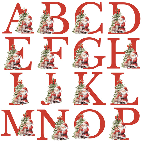 Personalised Initial Christmas Decoration