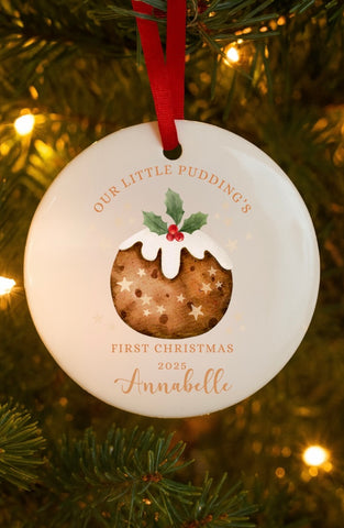 Personalised First Christmas Decoration