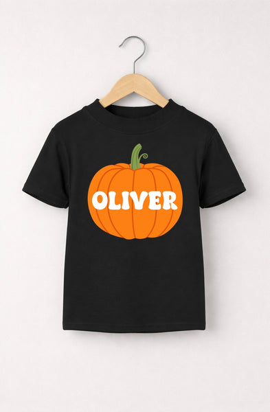 Personalised Pumpkin T-Shirt