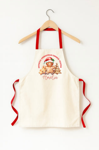 Personalised Gingerbread Children’s Apron