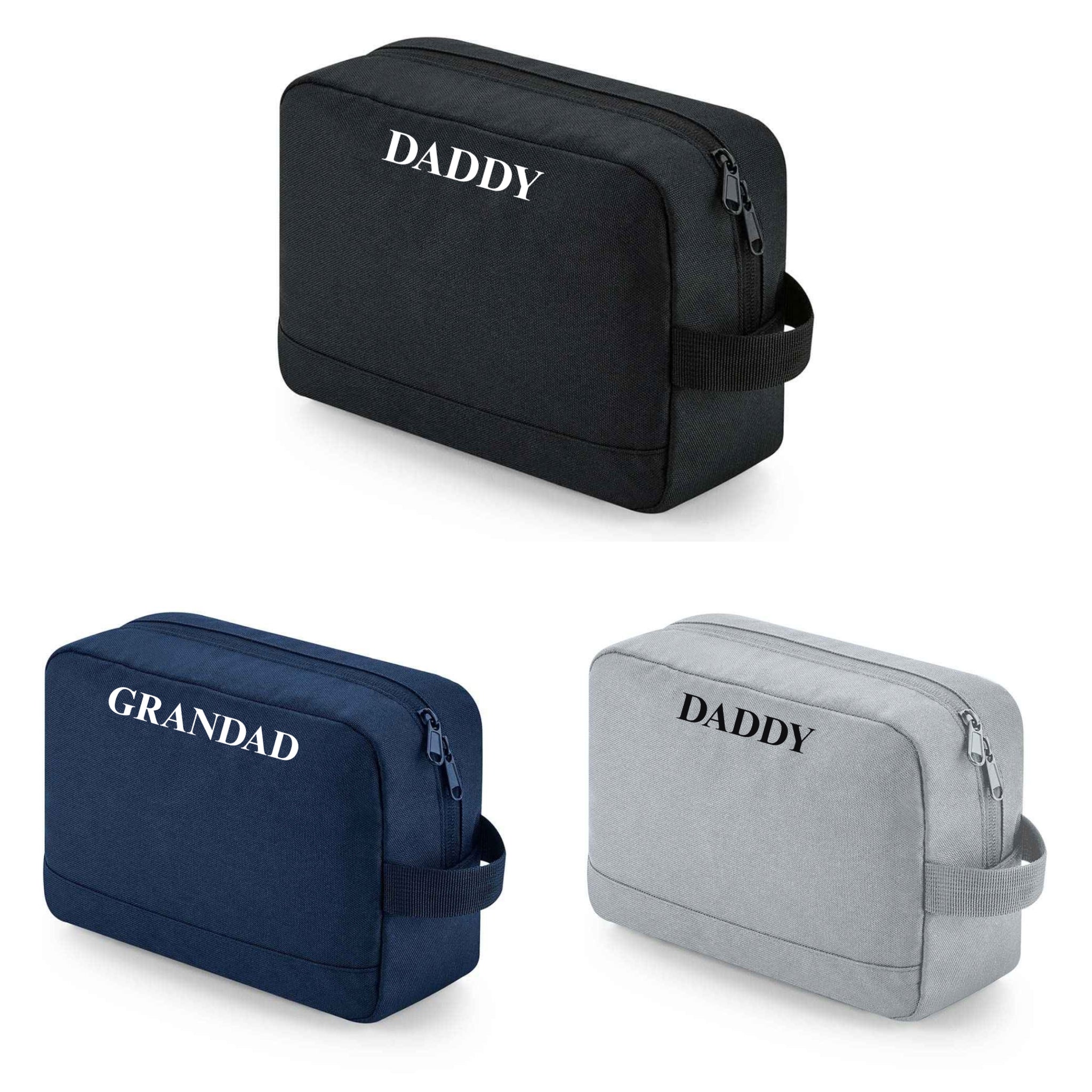 Men’s Personalised Wash Bag
