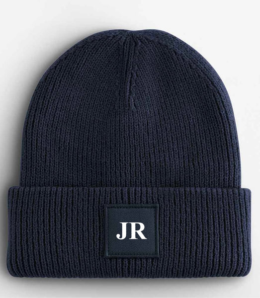Personalised Ribbed Knit Beanie