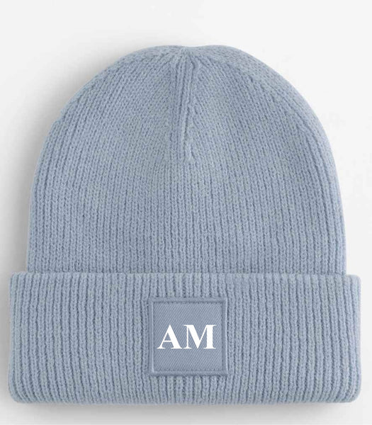 Personalised Ribbed Knit Beanie