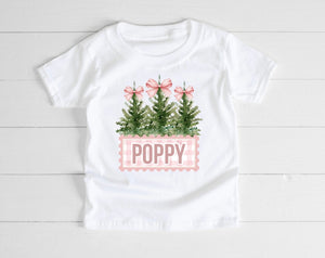 Personalised Pink Bow T-Shirt