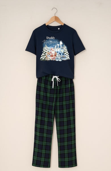 Family Matching Christmas Train Pyjamas