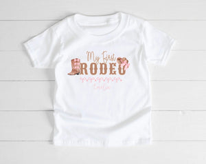 Personalised First Rodeo T-Shirt