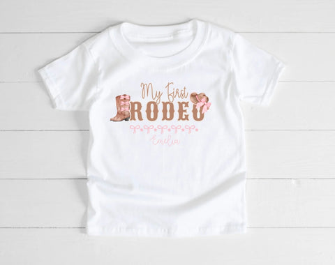 Personalised First Rodeo T-Shirt