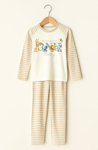 Personalised Safari Pyjamas