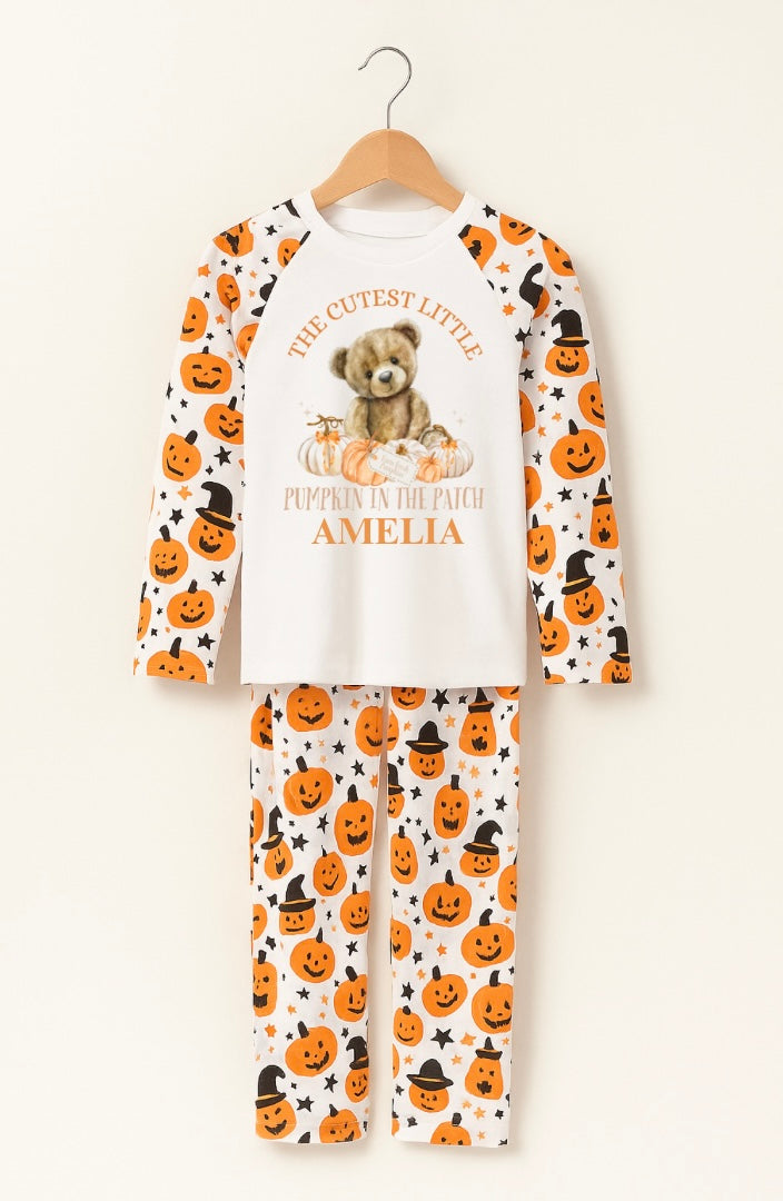 Personalised Cutest Pumpkin Pyjamas