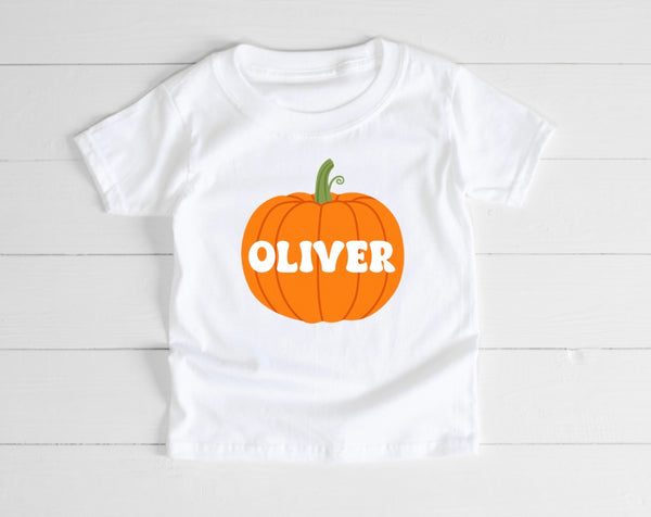 Personalised Pumpkin T-Shirt