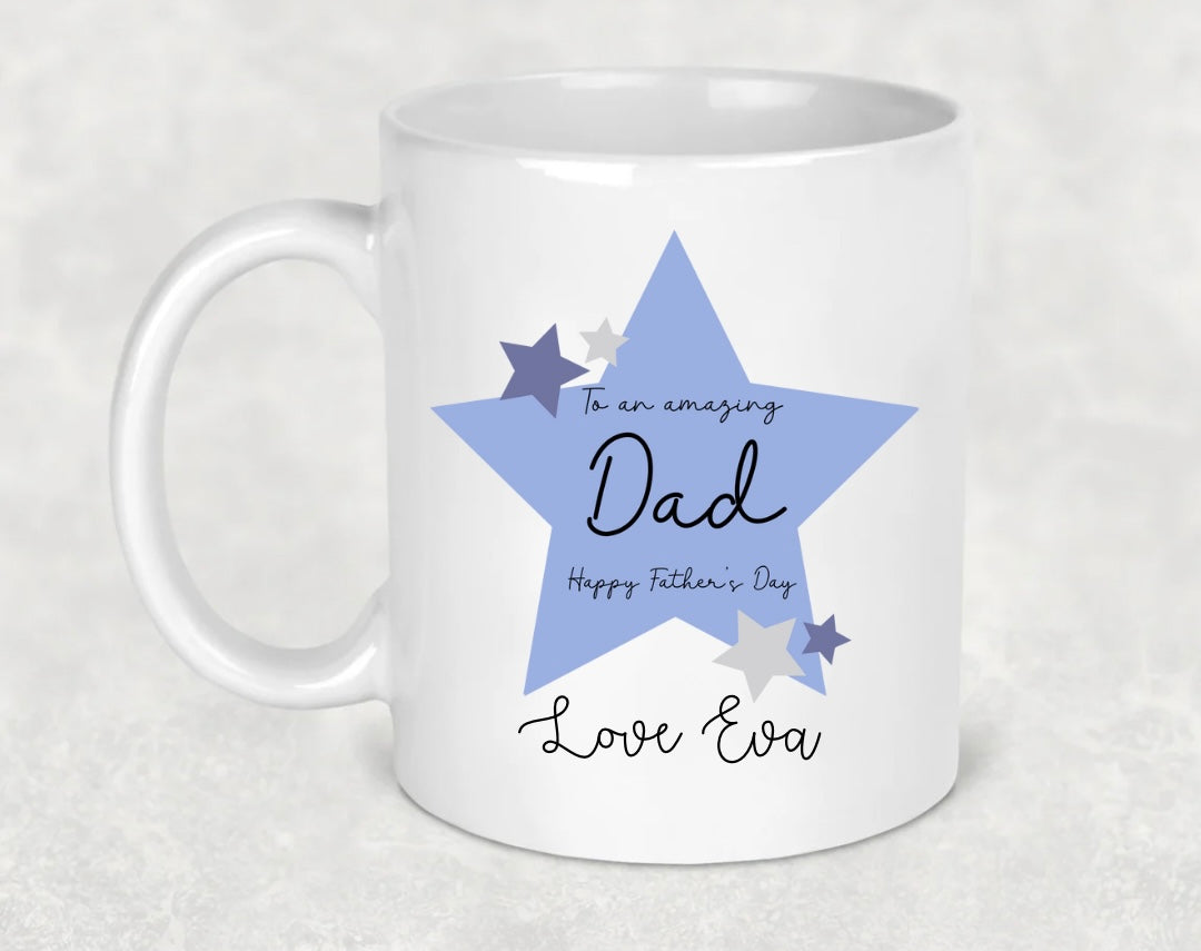 Personalised Amazing Dad Mug