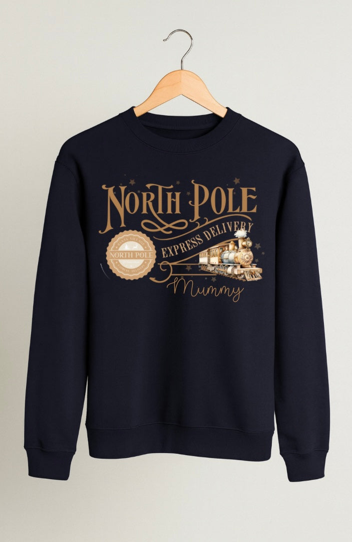 Adults Navy North Pole Jumper