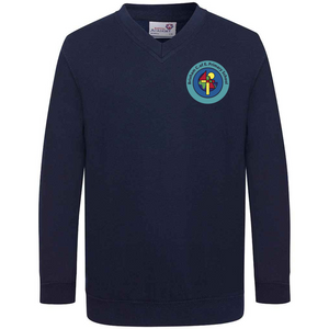 Brixham CofE Printed V-Neck Sweatshirt