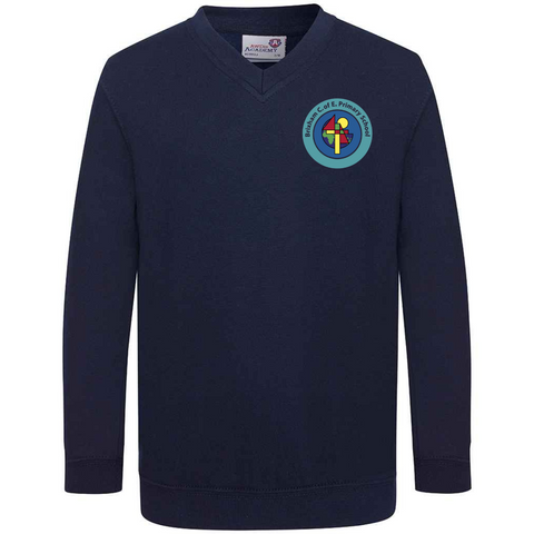 Brixham CofE Printed V-Neck Sweatshirt