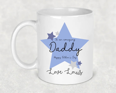 Personalised Amazing Daddy Mug