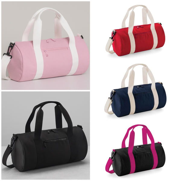 Personalised Barrel Bag