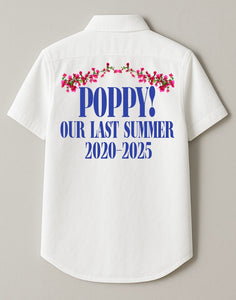 Personalised Last Summer Leavers Shirt