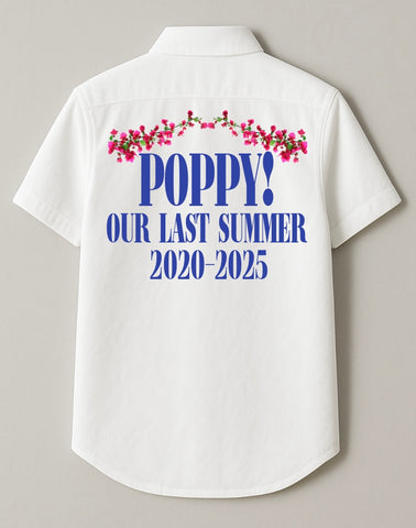 Personalised Last Summer Leavers Shirt