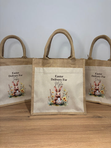 Personalised Easter Tote Bag