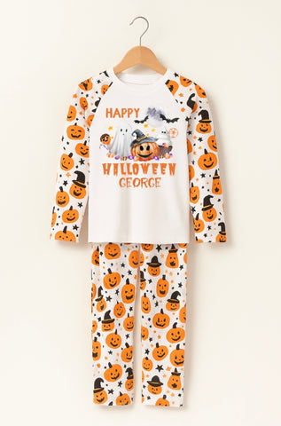 Personalised Pumpkin Pyjamas